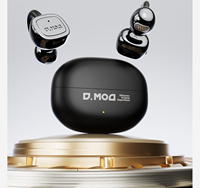 DMOOSTER D68 Creative OWS Earphone dengan Bahan ABS Universal Fit, Hadiah Earphone untuk Tahun Baru