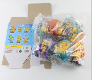 12cm Pickachu Pokemoned in PVC cosplay simpatico Anime figura per la collezione di giocattoli modello di decorazione - Product Image 5