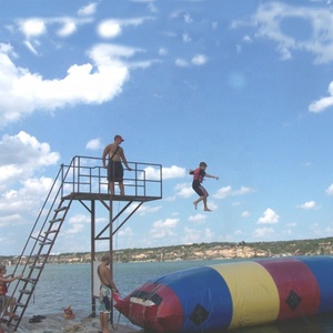 Con Người Catapult Ngoài Trời <span class=keywords><strong>Inflatable</strong></span> Nổi Nhảy Gối Nước Blob Khởi Động Pad - Product Image 3