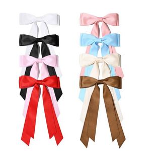 Pinza para el Cabello con Lazo Hecho a Mano de Alta Calidad, Accesorios para el Cabello de Aleación con Cinta Larga y Diseño Colorido, Elegante y a la Moda para Niñas - Product Image 4