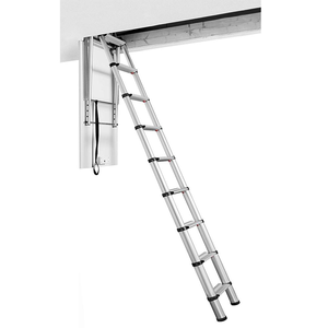 Échelles de grenier pliantes <span class=keywords><strong>avec</strong></span> main courante, échelles murales décoratives - Product Image 2