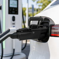 Nouvelle station de recharge DC pour véhicules électriques XTEVSE XT-DC323-60kW 40kW/60kW/80kW à double pistolet de recharge, commerciale, GB/T CCS2, avec écran tactile 7 pouces
