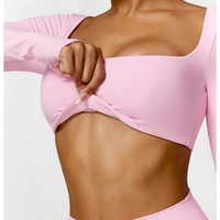 Offre Spéciale : Ensemble Sportif Femme de Haute Qualité – Soutien-Gorge de Sport, Legging Taille Haute, Haut à Manches Longues, Short de Yoga – Tenue de Fitness et de Gym