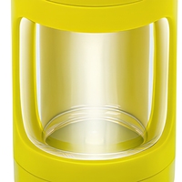 Broyeur de tabac à herbes en plastique personnalisé avec pot à Led, stockage de tabac Portable, pot grossissant à Led avec broyeur à herbes