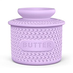 Mantequillera de Silicona de Diseño Europeo con Tapa Hermética y Base de Cerámica, Personalizable, Ecológica, Utensilios de Cocina, Regalos para Uso Alimentario - Product Image 6