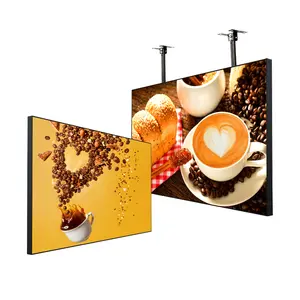 Display Professional Manufacture 32" 43" 55" 4K Restaurant Digital Menu Display Board Wall Mounted Advertising Lcd Display