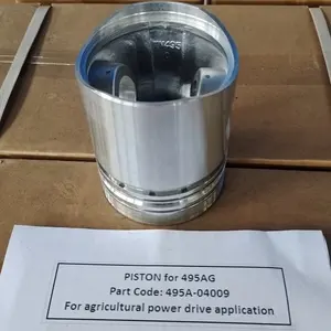 Piston, part code 495A-04009, for agricultural diesel engine 496AG