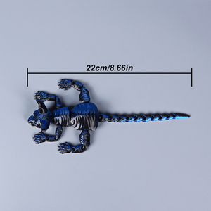 Vashine Figurine d'action Chat imprimé en 3D, Décoration d'intérieur, Jouet pour enfants, Cadeau pour enfants, Matériaux écologiques, Jouet animal imprimé en 3D - Product Image 2
