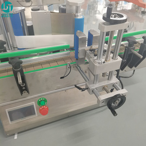 Máy tính để bàn nhãn Applicator tự dính cuộn phim tự động Sticker dán nhãn máy cho pet lớn Vòng nước khoáng chai gia vị - Product Image 5