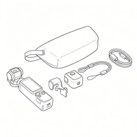 Pour Osmo Pocket 4, caméra d'action pour vlogging, caméra 4K avec stabilisateur, écran tactile rotatif, petite caméra vidéo