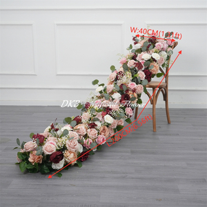 Fábrica de Flores Artificiales DKB, Guirnalda de Flores Larga para Bodas y Camino de Flores para Decoración de Bodas, Venta al Por Mayor - Product Image 2