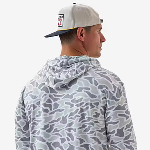 New UPF50+ Polyester Sunscreen UV Long Sleeve Performance <strong>Camo</strong> <strong>Fishing</strong> Wear Quick Dry <strong>Fishing</strong> <strong>Shirt</strong> Lightweight <strong>Fishing</strong> Hoodie - Product Image 3