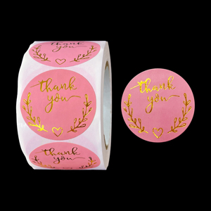 <span class=keywords><strong>Etiquetas</strong></span> Adhesivas de Papel Personalizadas de Vinilo Impermeable con Impresión '<span class=keywords><strong>Gracias</strong></span> <span class=keywords><strong>por</strong></span> su <span class=keywords><strong>Compra</strong></span>' de Guyin, <span class=keywords><strong>Etiquetas</strong></span> de Agradecimiento para Embalaje - Product Image 3