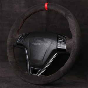 Daim souple antidérapant pour Peugeot <span class=keywords><strong>308</strong></span> <span class=keywords><strong>308</strong></span> CC SW RCZ 3008 5008 accessoires de voiture couverture de <span class=keywords><strong>volant</strong></span> SF18 - Product Image 6