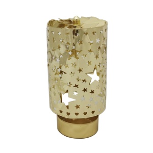 Hochzeit Tisch dekoration rotierende Kerzenhalter Metall Laterne Stern Karussell Tee licht Kerzenhalter - Product Image 6