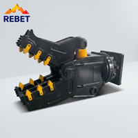 Pompe de pulvérisation hydraulique haute performance pour excavatrice, moteur avec garantie d'un an pour pelle de 20 à 35 tonnes, concasseur de béton, marque RIBETTER