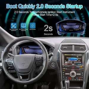 Navihua Digital Cluster LCD Instrument Virtual Cockpit for Ford Explorer Linux System LCD Dashboard <b>Auto</b> <b>Meter</b> Speedometer - Product Image 6