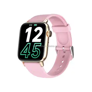 New Square Smart Watch 2023 2024 Montre Connecte Relojes Inteligentes De Mujer Bluetooth Smartwatch For Women Men