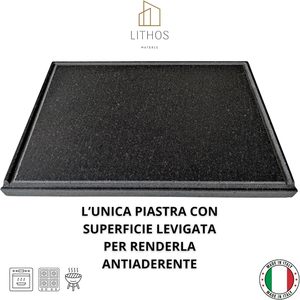 Plaque <span class=keywords><strong>en</strong></span> <span class=keywords><strong>pierre</strong></span> LAVYLE - Four électrique <span class=keywords><strong>réfractaire</strong></span> Etna, <span class=keywords><strong>barbecue</strong></span> à gaz, grill à viande - Mesures 60x40 cm3, fabriqué <span class=keywords><strong>en</strong></span> Chine - Product Image 2