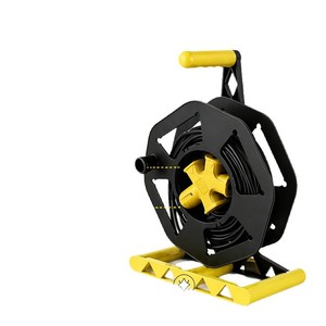 Portable Cable Reel Round Plastic <b>Wire</b> Storage Reel With Anti Tangling Design For <b>Electric</b> <b>Wires</b> And Cables Floor Type - Product Image 1