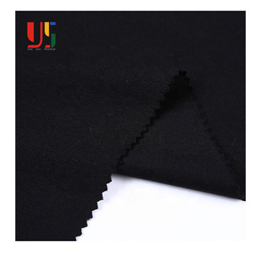 Vải dệt kim đen 60% Rayon 35% Nylon 5% Spandex Ponte Roma dùng làm khăn quàng - Product Image 1