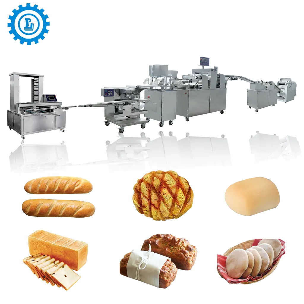 Volautomatische Commerciële Bakkerij Franse Baguette Brood Vormmachine Lange Loaf Making Machine