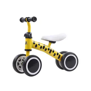 Hot Sale Children's Balance Car Four-wheel Silent And Comfortable 1-3 Year Baby Balance vehicle model Beginner Swing Slide Car