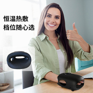Hand Massager Mini <b>Heated</b> Air Pressure Massage 3 Modes <b>USB</b> Rechargeable For Office Home Travel - Product Image 3