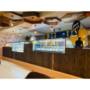 Tipo de ocio de negocios Café F & B Solución Té alto Equipo de cocina comercial Restaurante Cafetería Material de acero inoxidable - Product Image 5