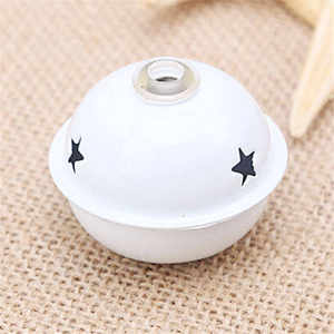 Nuovo Design speciale semplice classico di grandi dimensioni Dingdong campana del foro del fiocco di neve - Product Image 3