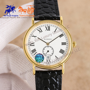 Longnes 2025 Luxury Men's with Business Leather Strap Creative Simple Dial Waterproof 50M 316L Stainless Steel Case Longinesing - Product Image 4