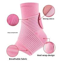 Attelle de cheville réglable antidérapante à protection complète pour soulager les douleurs articulaires chez les femmes et les hommes – Soutien de la cheville pour une sécurité accrue