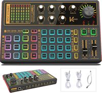 Carte son et mixeur audio USB K300 Live Studio pour enregistrement musical professionnel