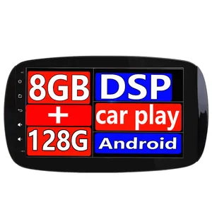 เครื่องเล่นมัลติมีเดียวิทยุในรถยนต์สำหรับ Mercedes,Fortwo 453 2014 2015-2016ระบบนำทาง GPS 2 Din DSP IPS NO DVD ปี2020