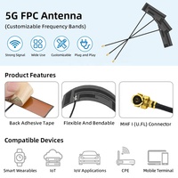 Antenne FPC LORA/LPWAN Modèle FS-B10 915/868MHz 3dBi Verticale Intégrée sur PCB pour Produits de Télécommunications