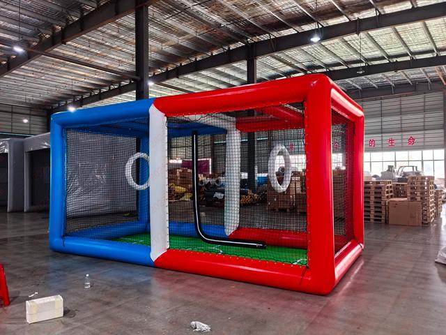 Commercial Outdoor Kids PVC Party Drone Soccer Ball Games Inflatable Arena Drone Tent