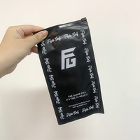 Sacs Zippés Biodégradables Personnalisés avec Logo Imprimé en PVC Givré Transparent pour Bijoux ou Vêtements