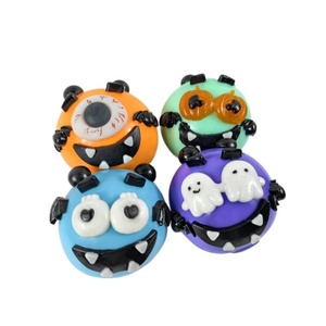 Nuevos Juguetes Blandos de la Serie Monstruos Lindos de Halloween, de Rebote Lento, para Apretar, Sensoriales, Antiestrés, Juguetes Fidget, Venta al por Mayor - Product Image 5