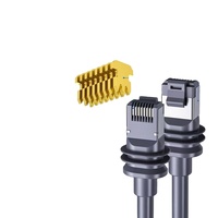 Câble Ethernet Cat5E/Cat6/Stp Cat 6 10M/50M/100M Câble de raccordement pour ordinateur portable Routeur Câble réseau