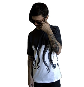 เสื้อยืดสำหรับผู้ชายดีไซน์สร้างสรรค์,เสื้อยืดพิมพ์ลายภาพลวงตาเลือกลายได้ตามต้องการ - Product Image 4