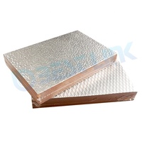 Panneau pré-isolé de mousse de feuille d'isolation phénolique de panneau de conduit d'air pour des systèmes de la CAHT/isolation de mur