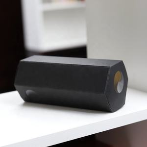 Boîte de tube hexagonal en kraft noir, emballage cosmétique, huile <span class=keywords><strong>cbd</strong></span>, nourriture, biscuits, volume, emballage cadeau, usine, nouveau - Product Image 6