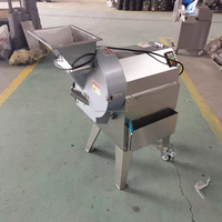 Commerciële knol snijmachine, tijgernoot snijmachine, kudzuwortel versnipperaar voor restaurant voedselbereiding keuken