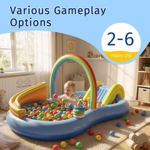 Piscina Inflable Pursuefree con Rociador de Agua en Forma de Animal para Niños, Diversión Acuática al Aire Libre - Product Image 4