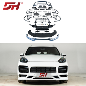 Kit Carrozzeria di Alta Qualità con Luci a Doppia Barra 9Y0.1 GTS/SD + Labbro Anteriore TKT per <span class=keywords><strong>Porsche</strong></span> <span class=keywords><strong>Cayenne</strong></span> 958.2 2015-2017, Aggiornamento - Product Image 1