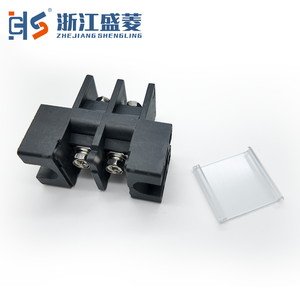 Bloque de terminales de barrera de alta corriente <span class=keywords><strong>Shengling</strong></span>, conductor de cobre 2-8 AWG, contactos de latón PBT, conexión por tornillo, alimentación industrial - Product Image 2