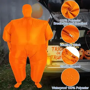 Costume gonflable pour adultes Halloween Party Funny Dress Cosplay Full Body Blow Up Fat Suit disfraz de halloween