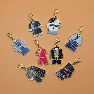 Llavero Metálico Personalizado con Diseño de Traje Nacional, Recuerdo de País, Regalo para Japón, Corea, Vietnam, Tailandia, Camboya - Product Image 4