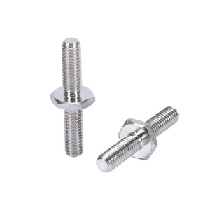 Factory Customized CNC Lathe Processing Parts <strong>Stud</strong> Bolts White Zinc Plated <strong>Stud</strong> <strong>Screws</strong>, Special Shaped Parts - Product Image 3