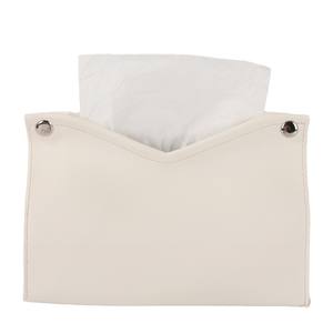 Boîte à mouchoirs en cuir minimaliste moderne, marron, en forme de V, pour bureau, maison, salle de bain, rangement pratique multi-usages - Product Image 4